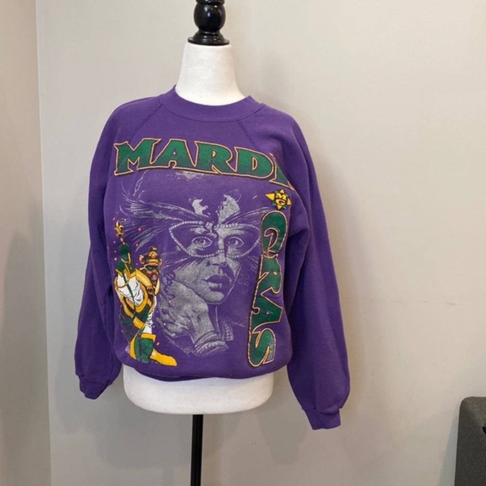 Vintage Mardi Gras Crewneck